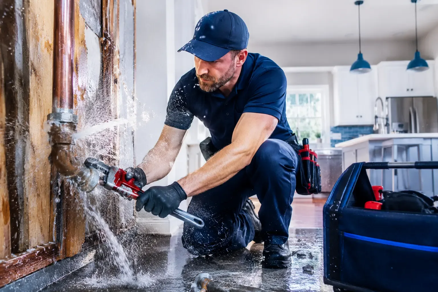 Local emergency pipe repair professionals in Hustontown, PA